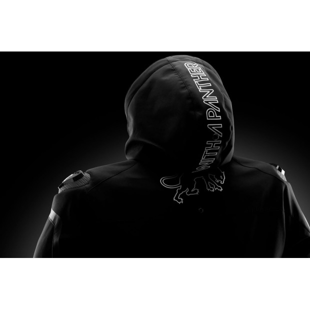 Blouson moto Furygan SEKTOR ROADSTER EVO Noir-Blanc-Rouge