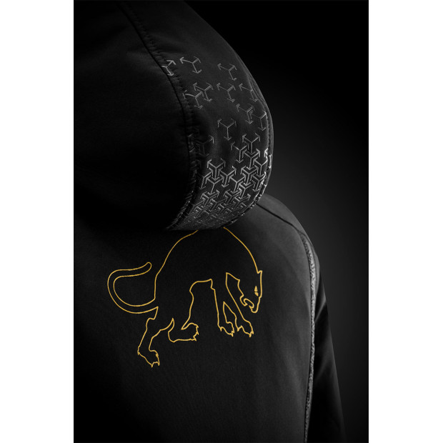 Blouson moto été Furygan SKYE LADY Noir-Or
