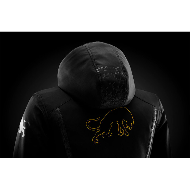 Blouson moto été Furygan SKYE LADY Noir-Or