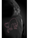 Blouson moto été Furygan SKYE LADY Noir-Rose