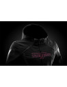 Blouson moto été Furygan SKYE LADY Noir-Rose