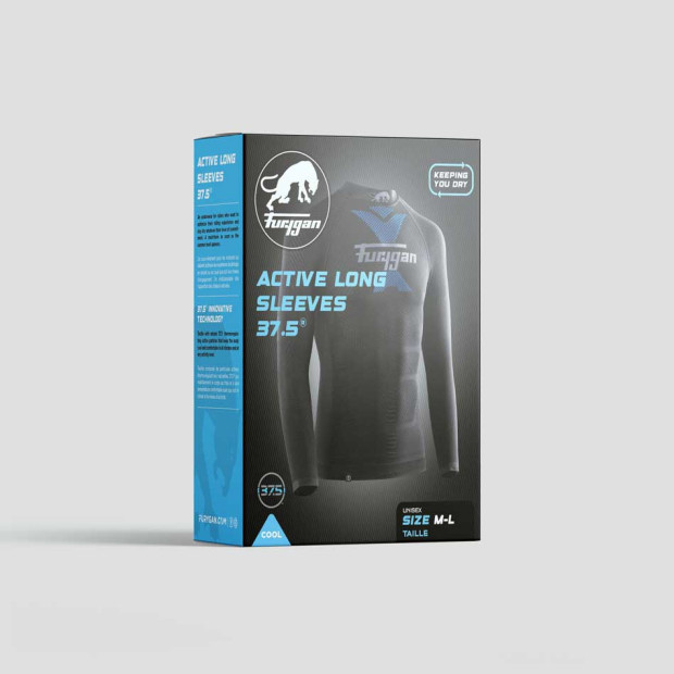 Maillot technique ACTIVE LONG SLEEVES 37.5 Noir