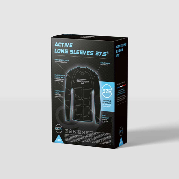 Maillot technique ACTIVE LONG SLEEVES 37.5 Noir