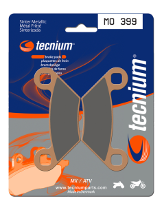 Plaquettes de frein avant/arrière TECNIUM MO 399