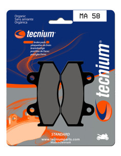 Plaquettes de frein avant TECNIUM MA 58