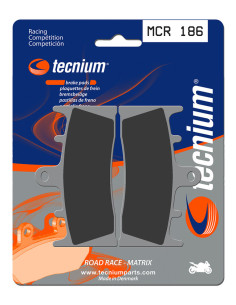 Plaquettes de frein avant TECNIUM MCR 186