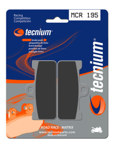 Plaquettes de frein avant TECNIUM MCR 195