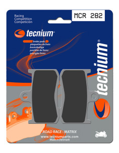 Plaquettes de frein avant TECNIUM MCR 282