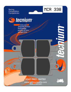 Plaquettes de frein avant TECNIUM MCR 338