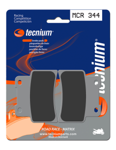 Plaquettes de frein avant TECNIUM MCR 344