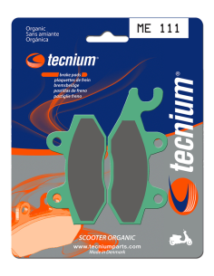 Plaquettes de frein avant/arrière TECNIUM ME 111
