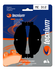 Plaquettes de frein arrière TECNIUM ME 312
