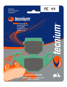 Plaquettes de frein avant/arrière TECNIUM ME 44