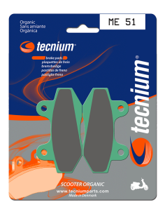 Plaquettes de frein avant/arrière TECNIUM ME 51