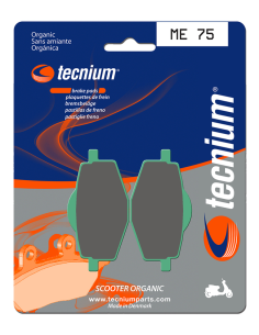 Plaquettes de frein avant/arrière TECNIUM ME 75
