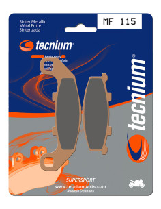 Plaquettes de frein avant TECNIUM MF 115