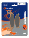 Plaquettes de frein avant TECNIUM MF 115