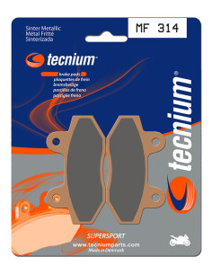 Plaquettes de frein avant TECNIUM MF 314