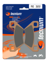 Plaquettes de frein avant/arrière TECNIUM MO 322