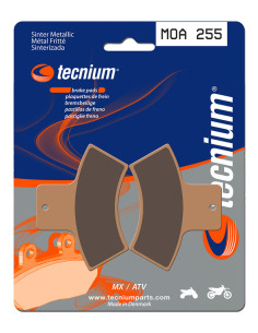 Plaquettes de frein arrière TECNIUM MOA 255