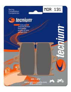 Plaquettes de frein avant TECNIUM MOR 131