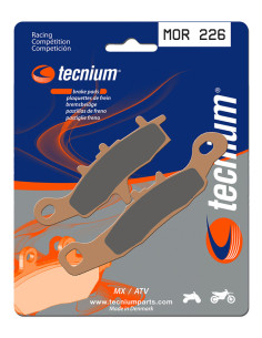 Plaquettes de frein avant TECNIUM MOR 226