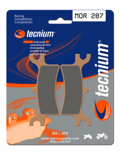 Plaquettes de frein arrière TECNIUM MOR 287