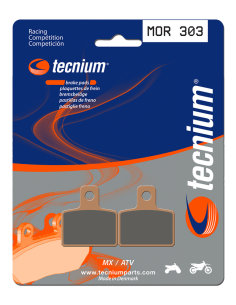 Plaquettes de frein avant/arrière TECNIUM MOR 303