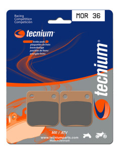 Plaquettes de frein avant TECNIUM MOR 36