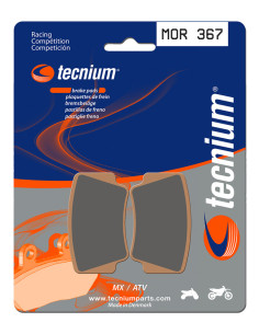 Plaquettes de frein arrière TECNIUM MOR 367