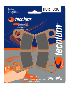 Plaquettes de frein avant TECNIUM MOR 398