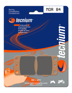 Plaquettes de frein avant TECNIUM MOR 84