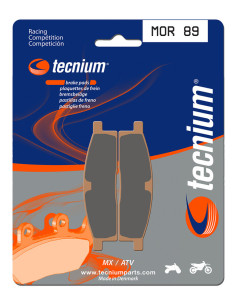 Plaquettes de frein avant TECNIUM MOR 89