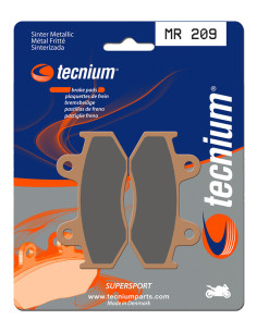 Plaquettes de frein arrière TECNIUM MR 209