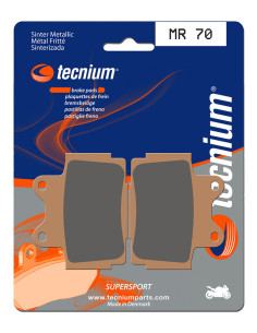 Plaquettes de frein arrière TECNIUM MR 70