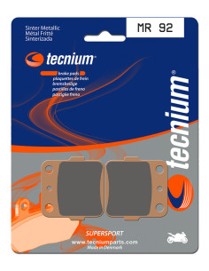 Plaquettes de frein arrière TECNIUM MR 92