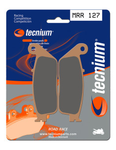 Plaquettes de frein avant/arrière TECNIUM MRR 127