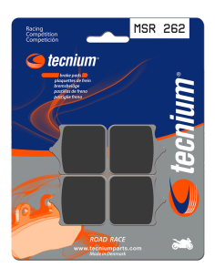 Plaquettes de frein avant TECNIUM MSR 262