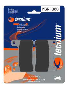 Plaquettes de frein avant TECNIUM MSR 306