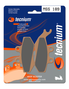 Plaquettes de frein avant TECNIUM MSS 189