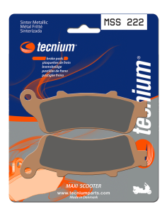 Plaquettes de frein avant TECNIUM MSS 222