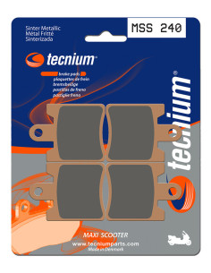 Plaquettes de frein avant TECNIUM MSS 240