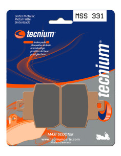 Plaquettes de frein arrière TECNIUM MSS 331