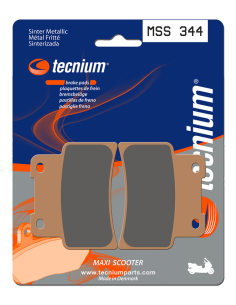 Plaquettes de frein avant TECNIUM MSS 344