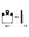 Plaquettes de frein avant TECNIUM MTR 288