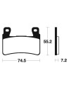 Plaquettes de frein avant TECNIUM MTR 401