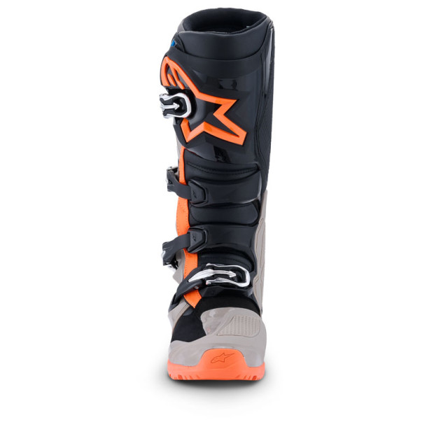 Bottes cross Alpinestars Tech 7 Enduro - Noir Gris Orange Fluo