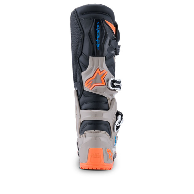 Bottes cross Alpinestars Tech 7 Enduro - Noir Gris Orange Fluo