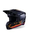 Casque cross Alpinestars S-M3 Force - Noir