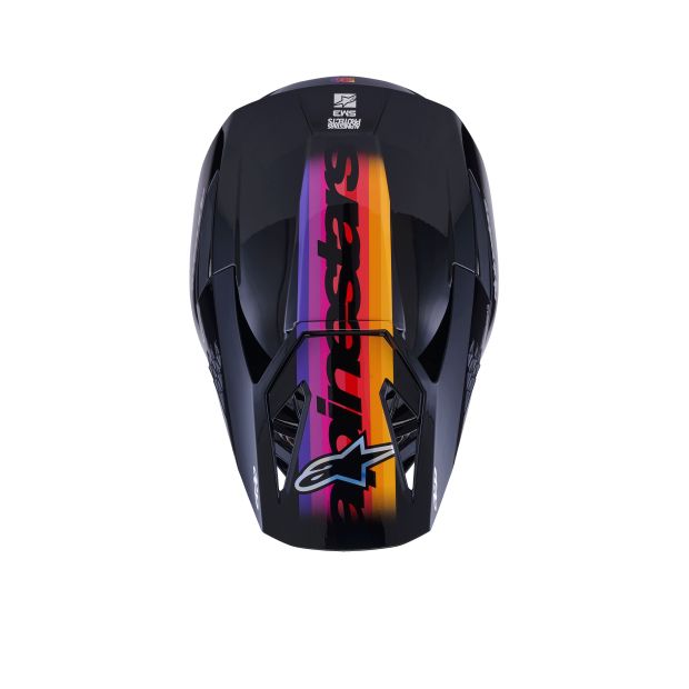 Casque cross Alpinestars S-M3 Force - Noir